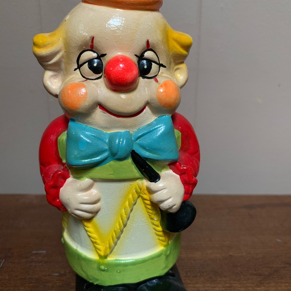 Vintage Clown Piggy Bank